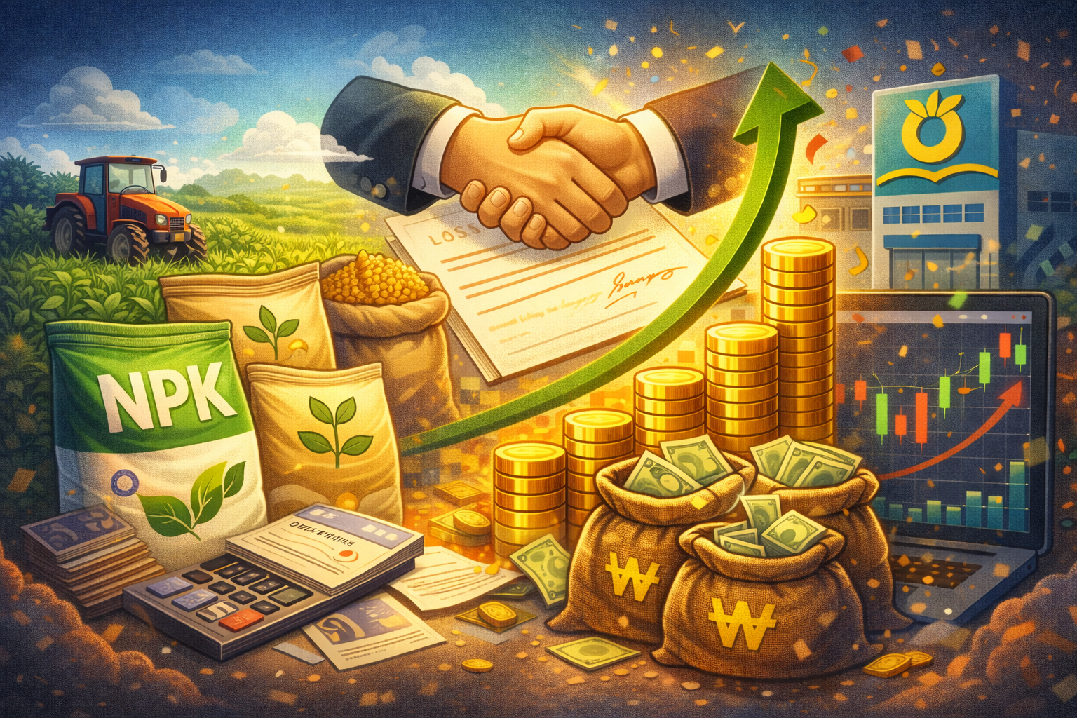 조비가 농협과 계약 체결 소식에 23% 급등? 납품 계약 뉴스 읽는 법